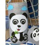   Корзина для игрушек «Панда» из фетра  