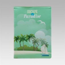 Обложка для паспорта "Escape to paradise"