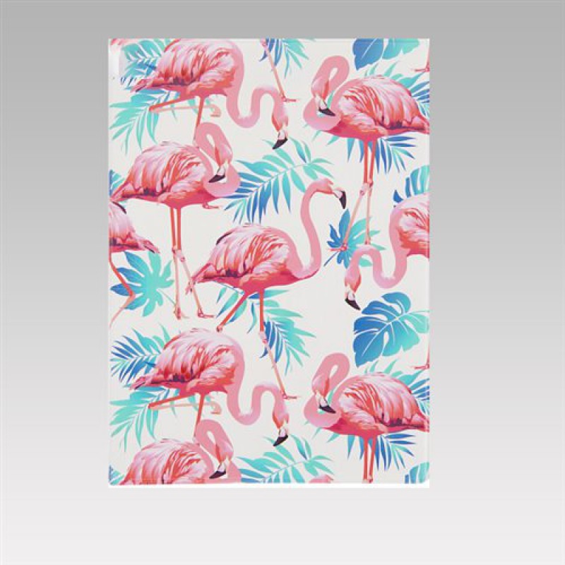 Обложка для паспорта "Розовый фламинго"