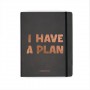 Планер "I Have a plan" А5 (черный)