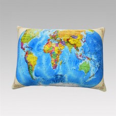 Подушка-игрушка "Карта мира"