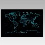 Скретч карта мира светящаяся в темноте
