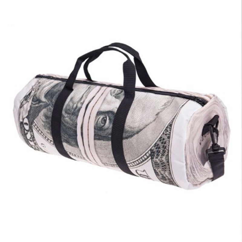Спортивная сумка "Доллары"