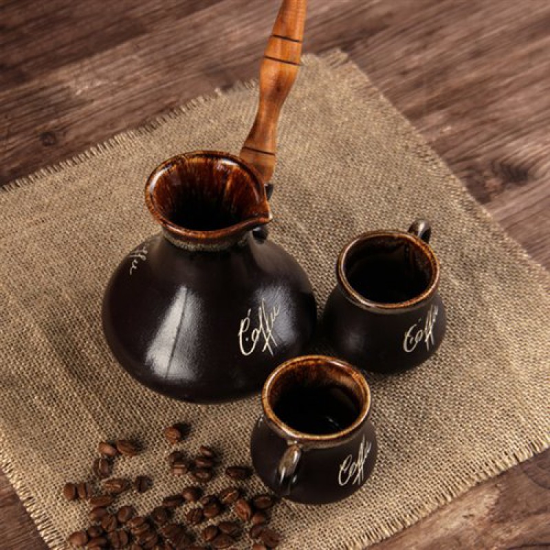 Лучшее кофе для турки отзывы. Турка для кофе средняя, керамика, 0.4 л 1667948. Турка для кофе "средняя", керамика, 0.4 л. Кофейная турка. Джезва для кофе.