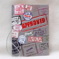 Обложка для паспорта "Aproved"
